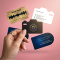Die Cut Visiting Cards