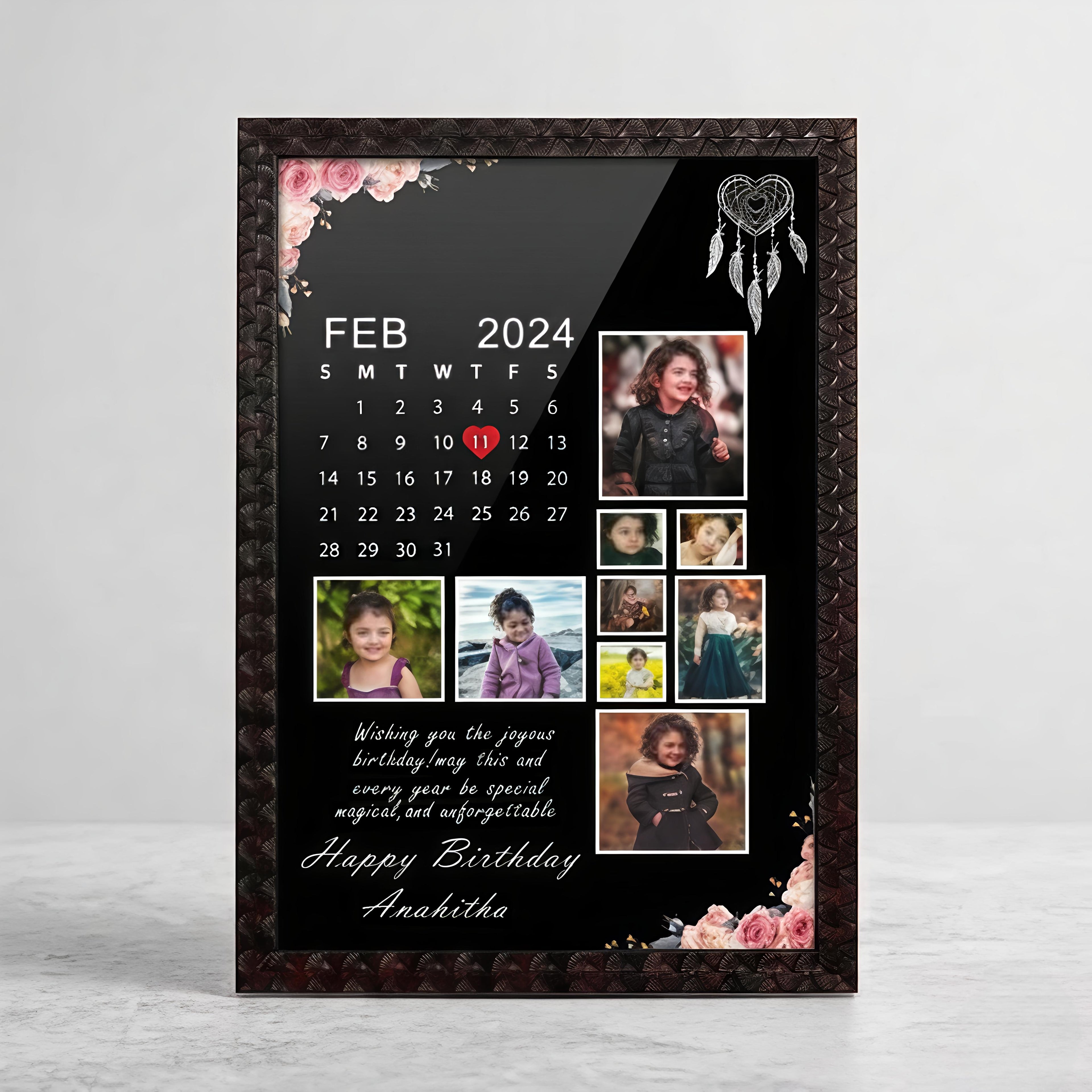 Black Collage Frame