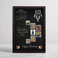 Half Moon Black Frame