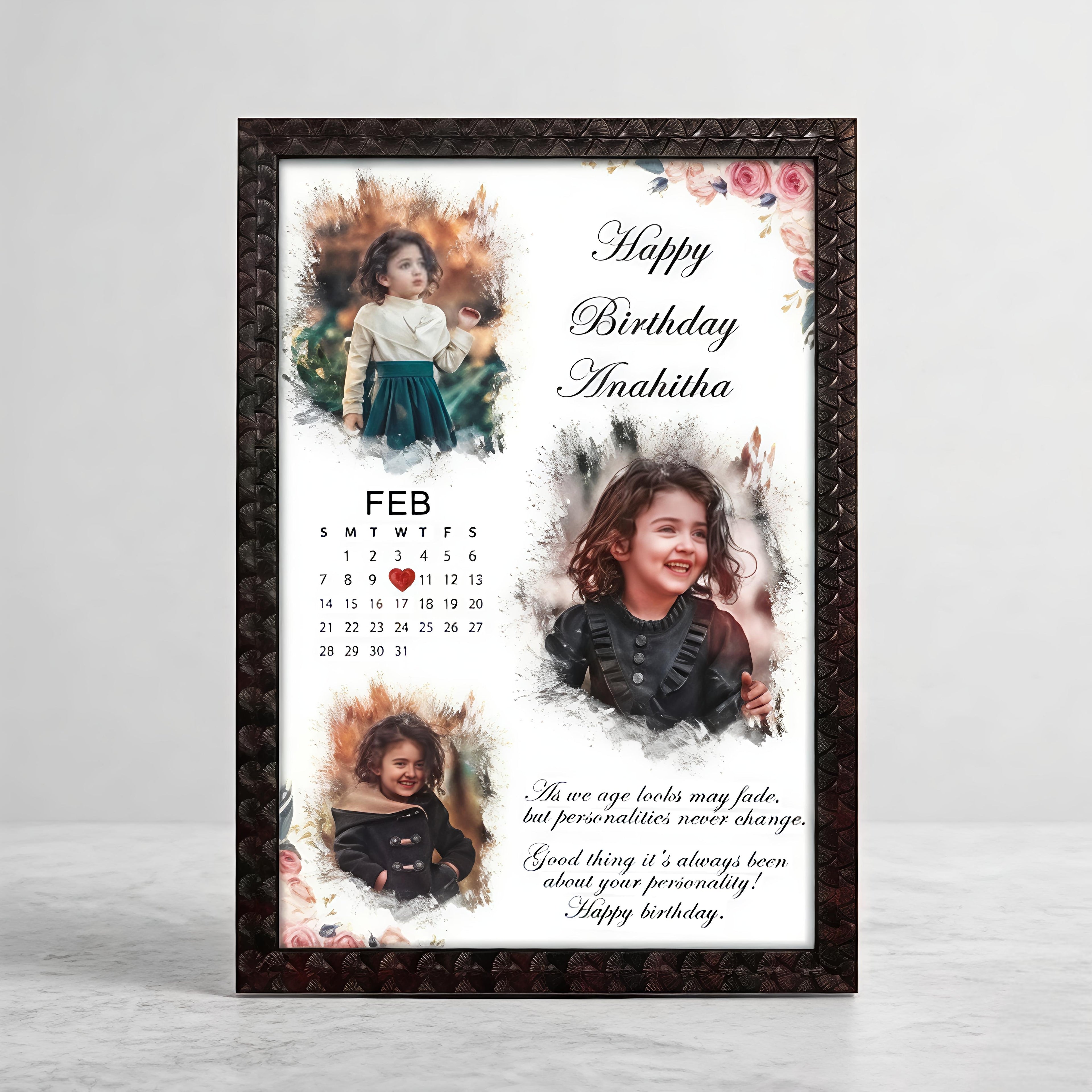Calendar Photos Frame
