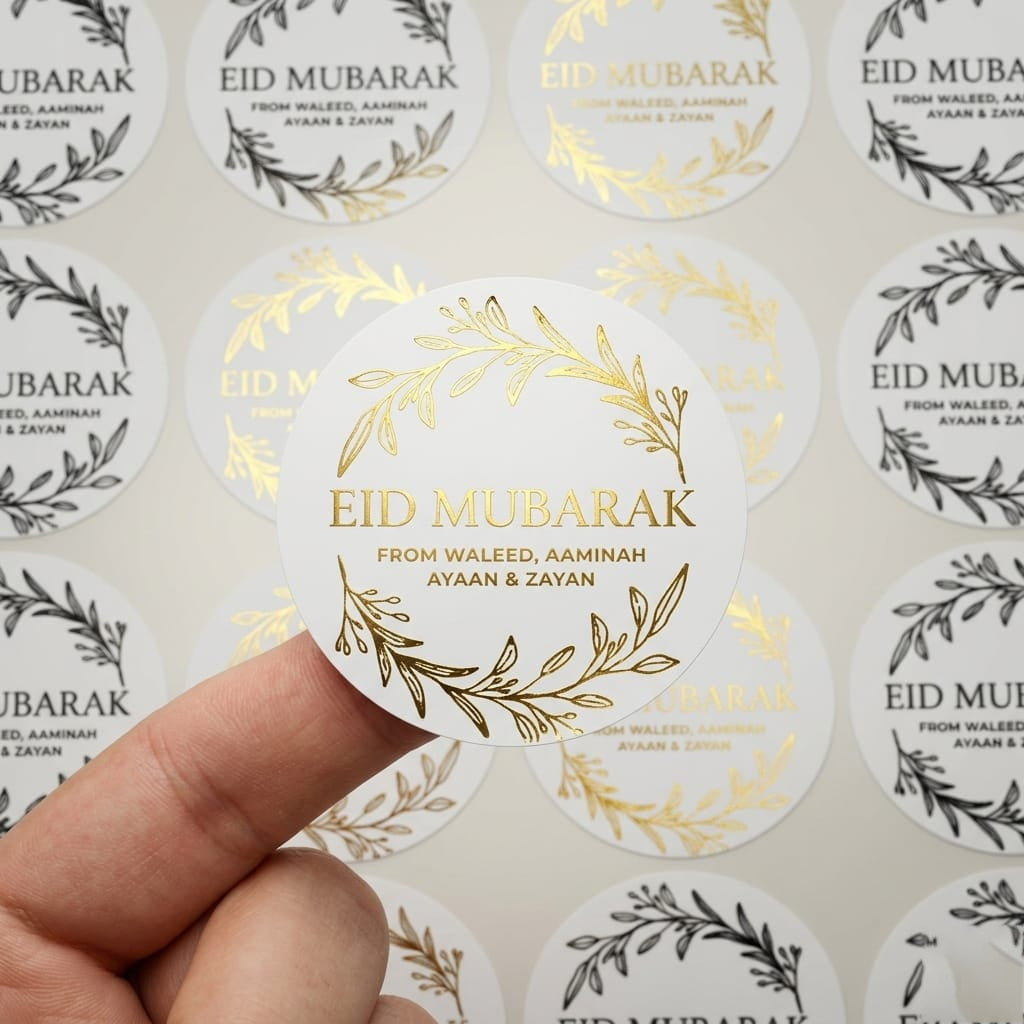Goldfoil Diecut Stickers – 99addaofficial