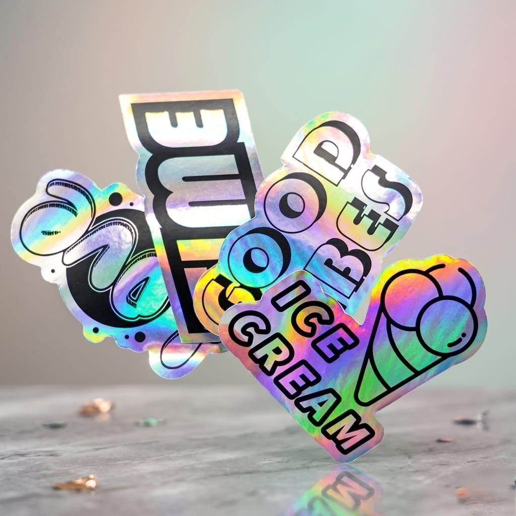 Hologram Diecut Stickers