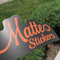 Matee Lamination Diecut Stickers