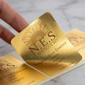 Gold Paper Diecut Stickers
