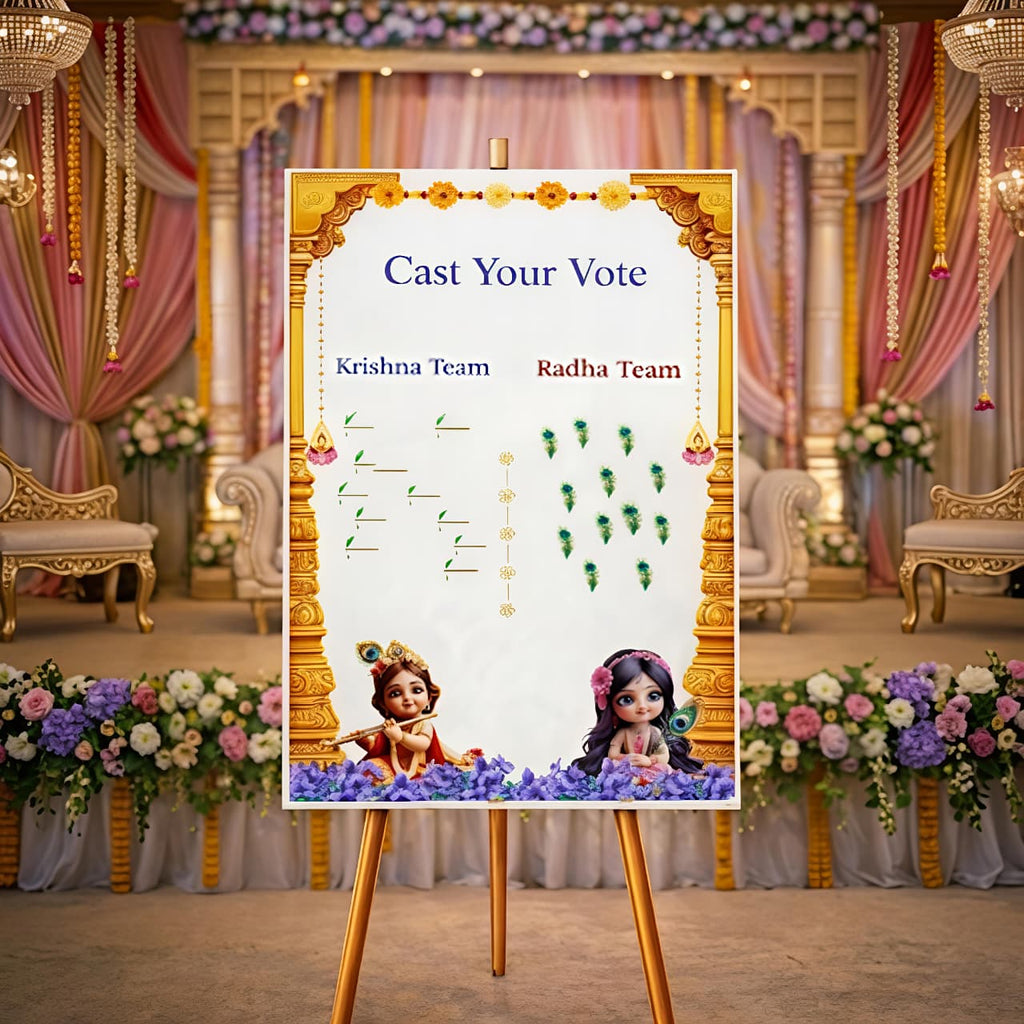 Gender Prediction Foam Board