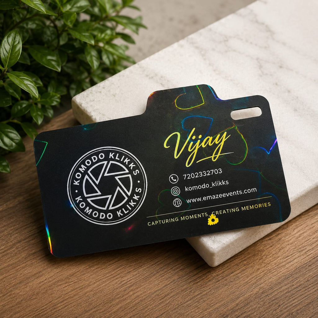 Die Cut Visiting Cards