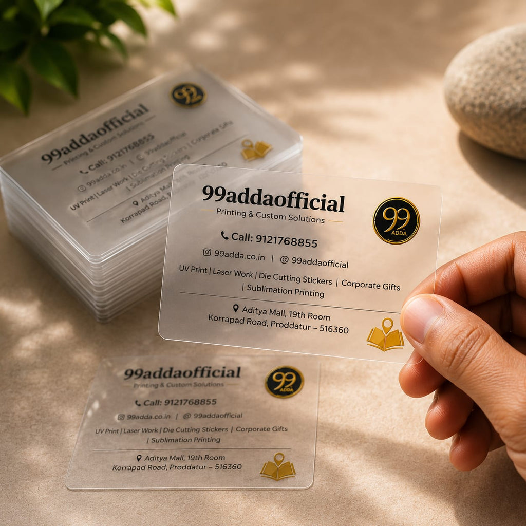 Transparent Visiting Cards
