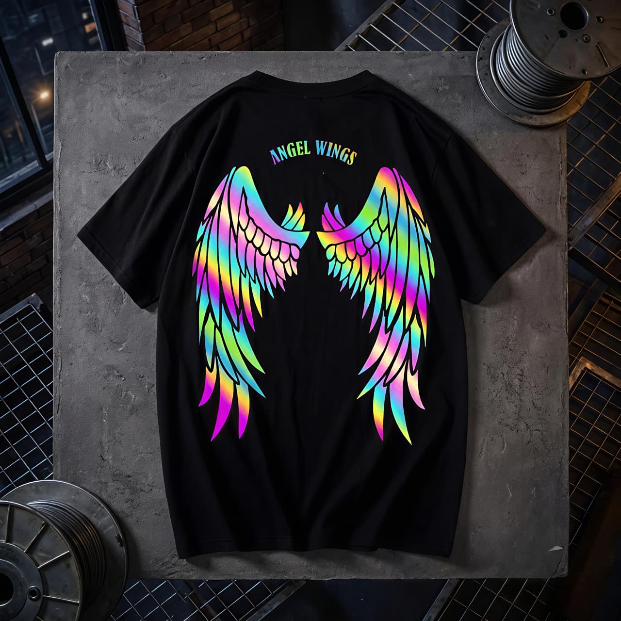 Reflection Print Tshirt Customize