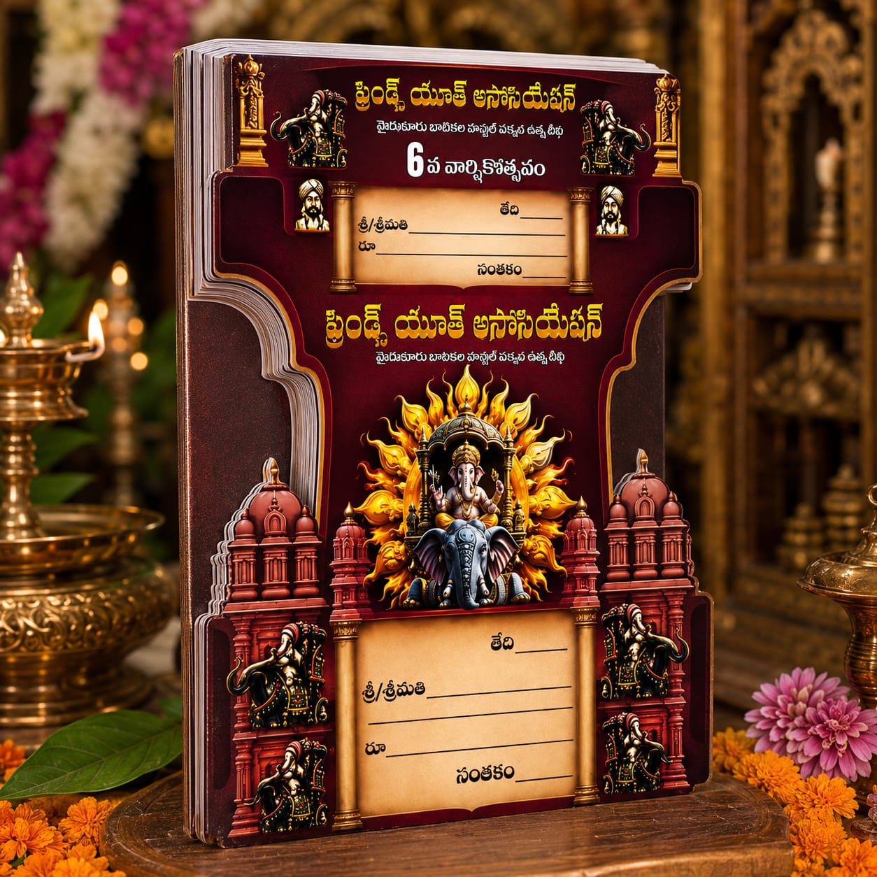 Vianyaka Chanda Book (50pages)