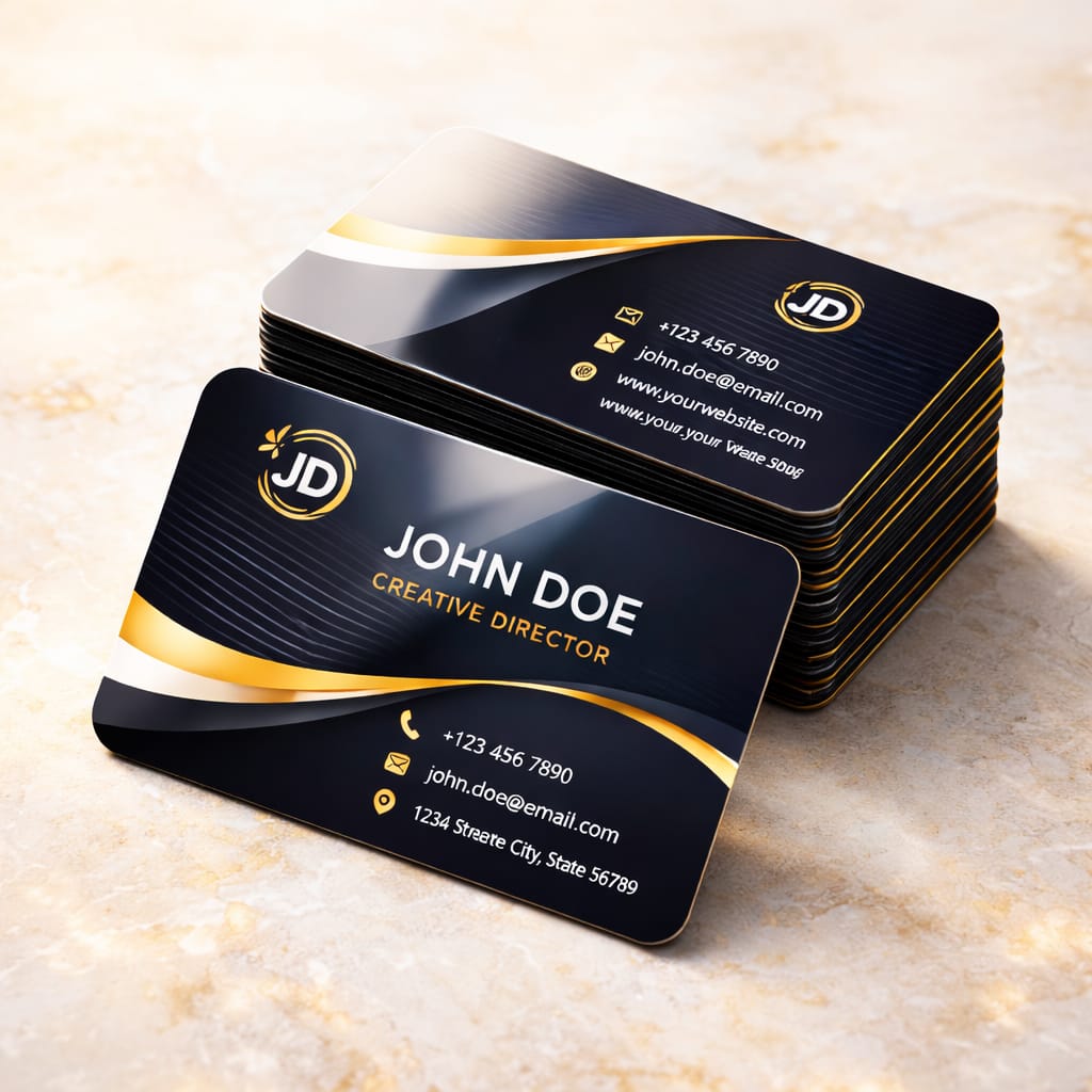 Glossy Visiting Cards
