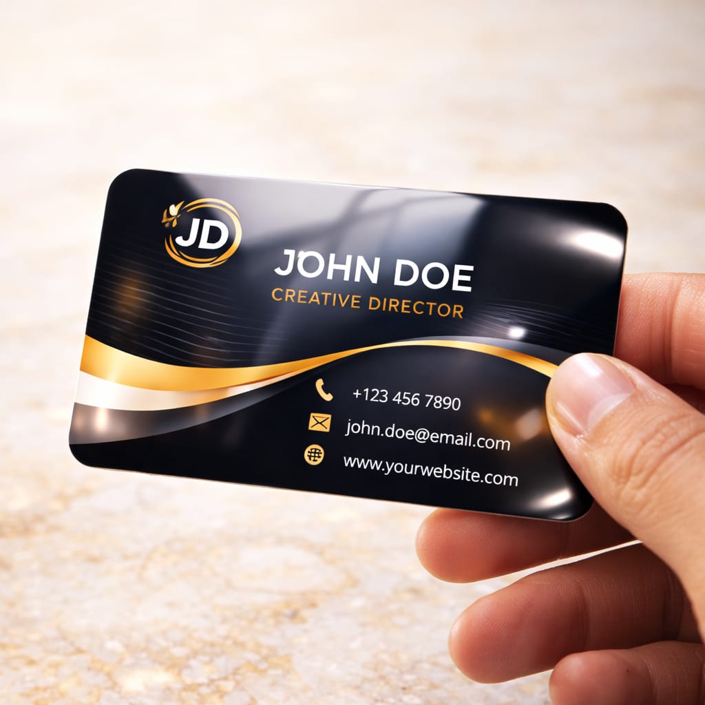 Glossy Visiting Cards
