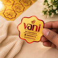 Red Foil Print Diecut Stickers