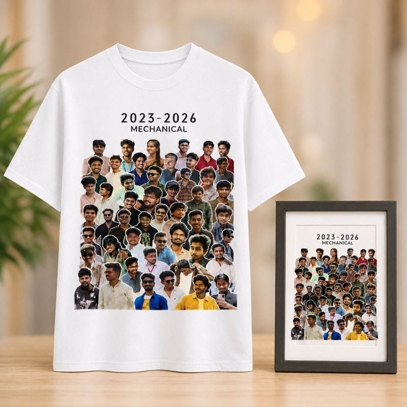 Tshirt and Mini Frame (6x8 inch Frame)