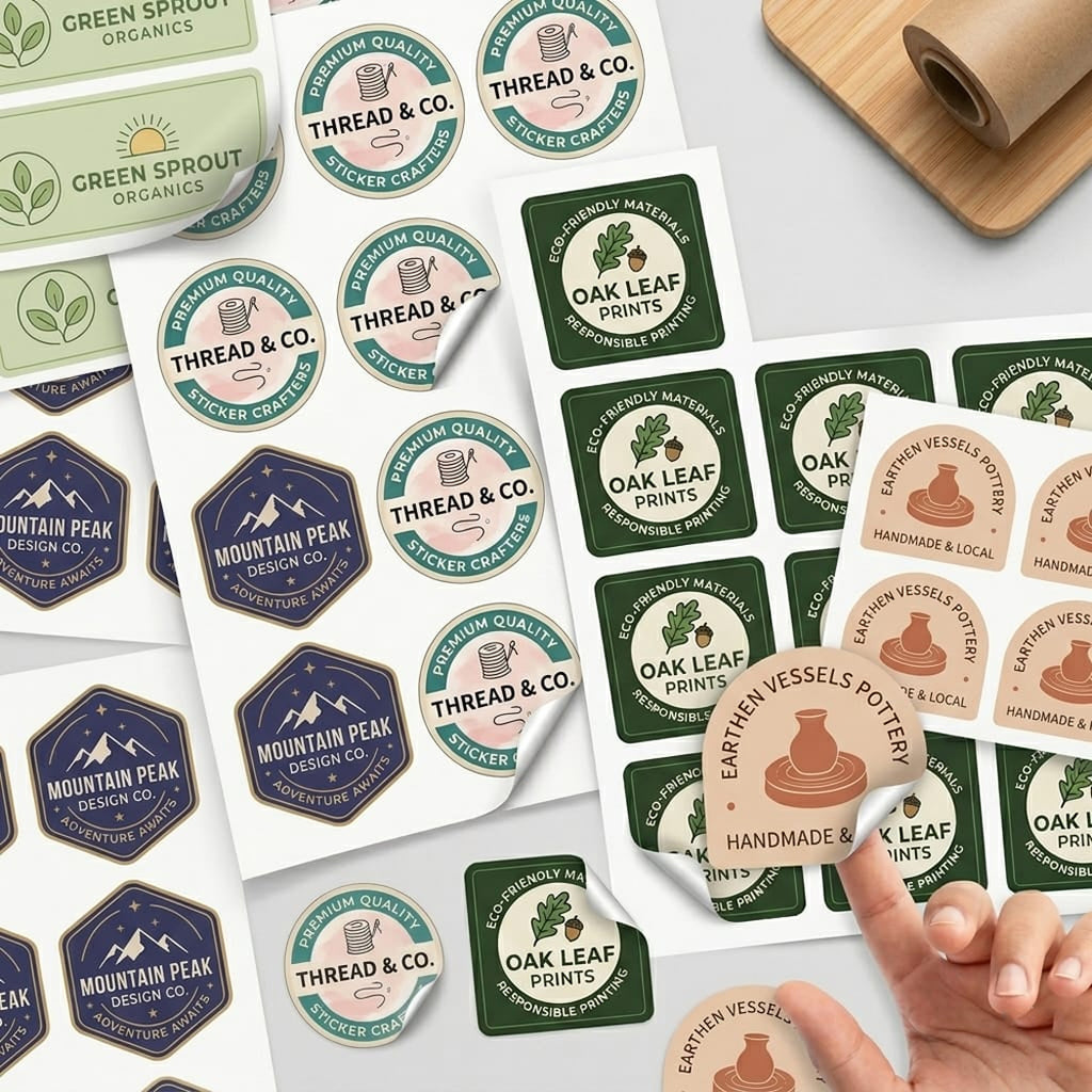 Paper Diecut Stickers