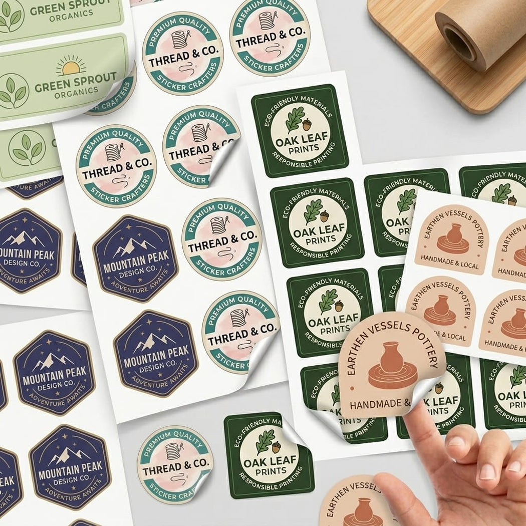 Paper Diecut Stickers