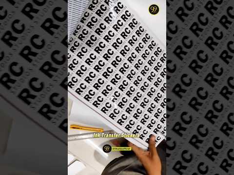 Ink Transfer Stickers