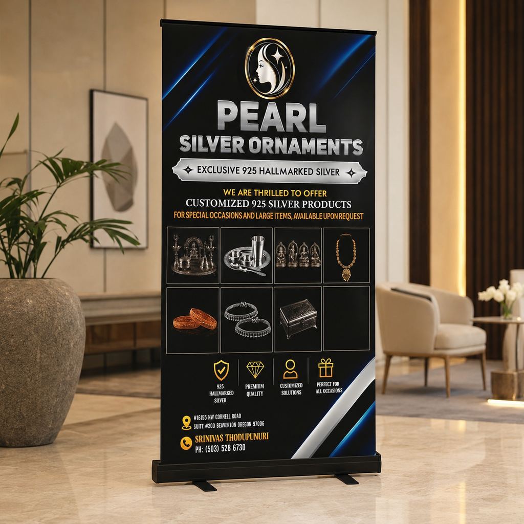 Rollup Stand (3*6 Feet)