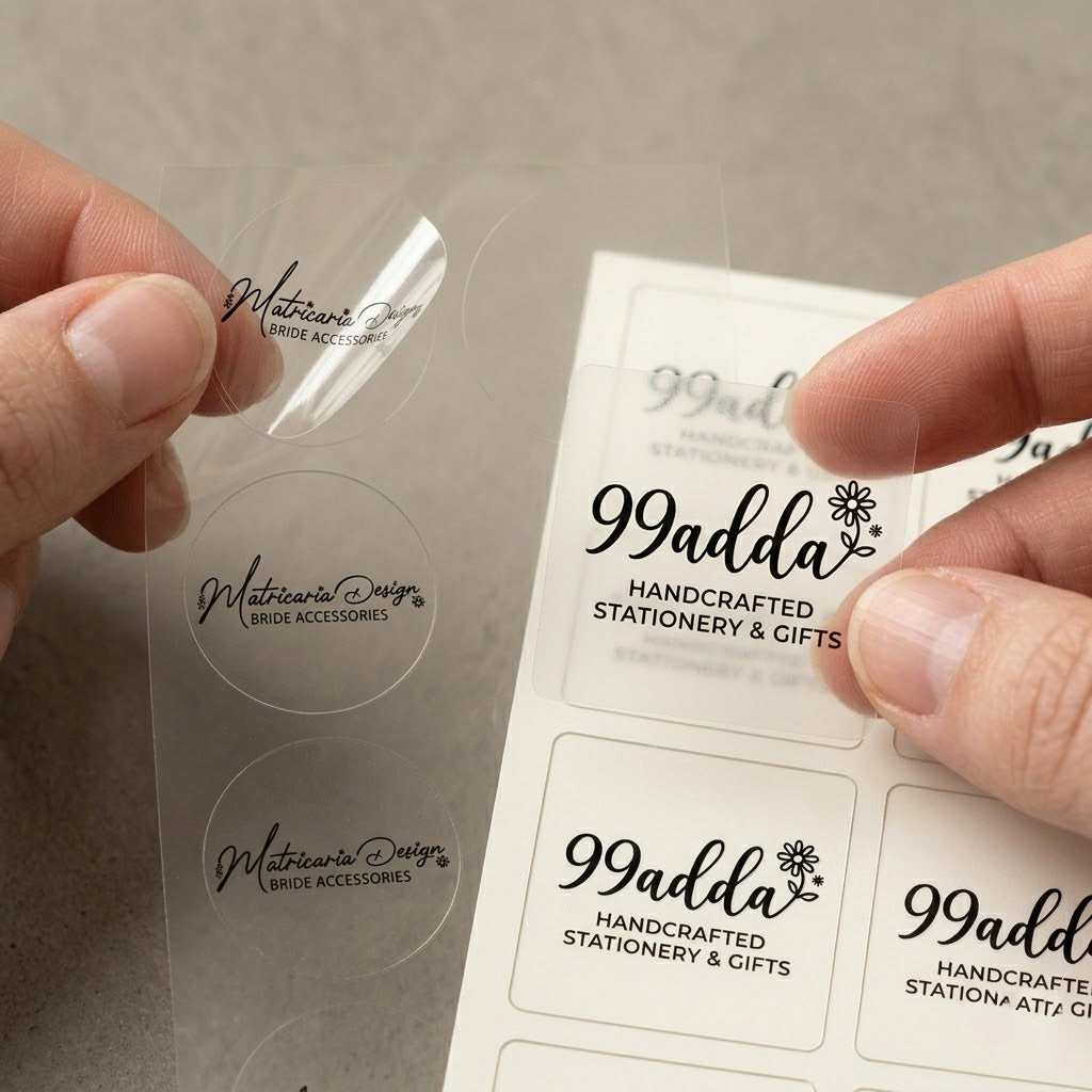 Transparent Diecut Stickers